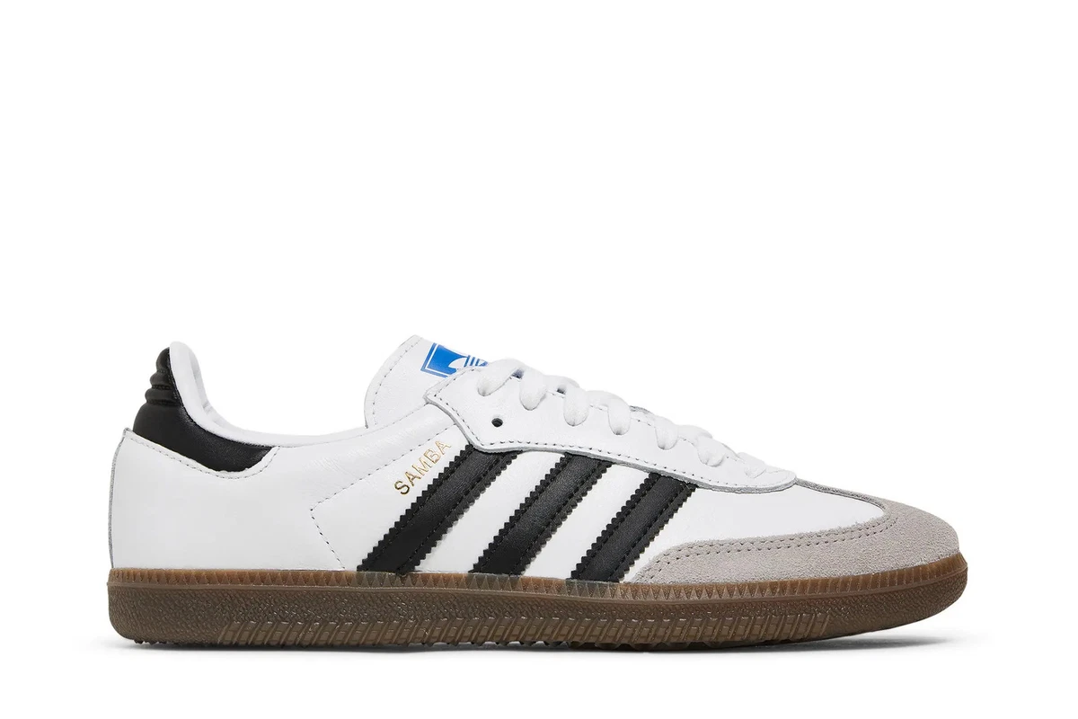 adidas Samba White Black Gum for Sale | Authenticity Guaranteed | eBay