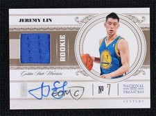 2010-11 Playoff National Treasures Rookie 65/99 Jeremy Lin #194 Auto b8p