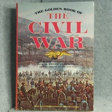 The Golden Book of the Civil War Paperback 1976 Illustrated