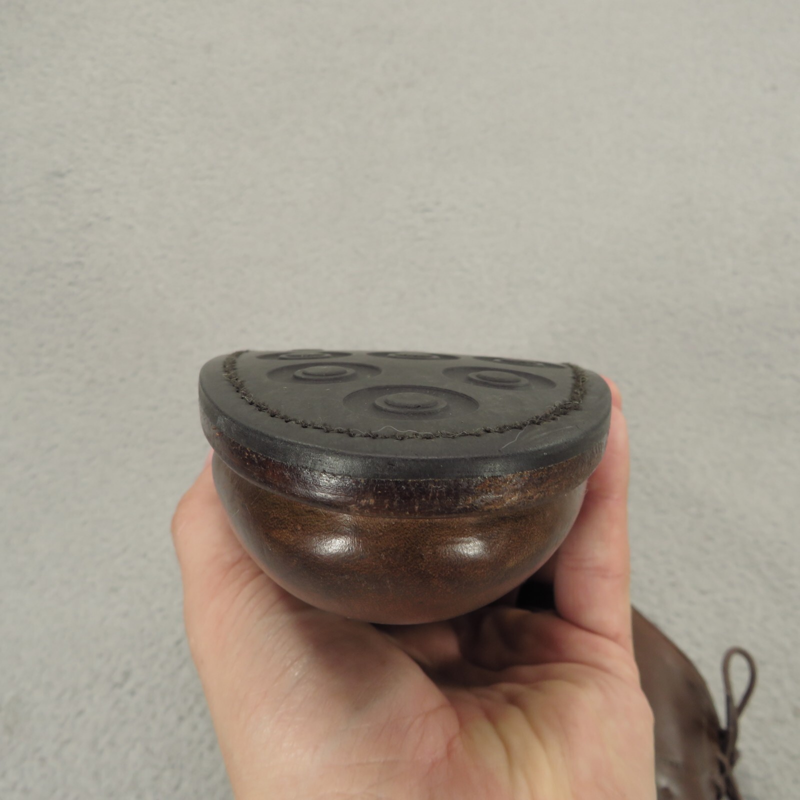 Thursday Boots Dress Shoe Men 7.5 Brown Statesman Derby Dainite Soles Leather Co