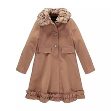 NWT ROTHSCHILD Big Girl's Coat w/remov. faux fur collar -10/12, 14, 16