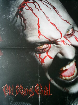 OLD MANS CHILD - POSTER 30 cm x 38 cm - BLACK DEATH METAL TOP