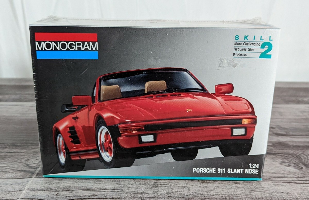 Monogram Porsche 911 Slant Nose Red 1:24 Scale Brand New Monogram Porsche 911 Slant Nose Red 1:24 Scale Brand New
