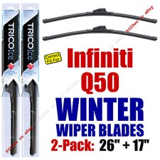 WINTER Wipers 2pk Super-Premium fit 2014+ Infiniti Q50 - 35260/170