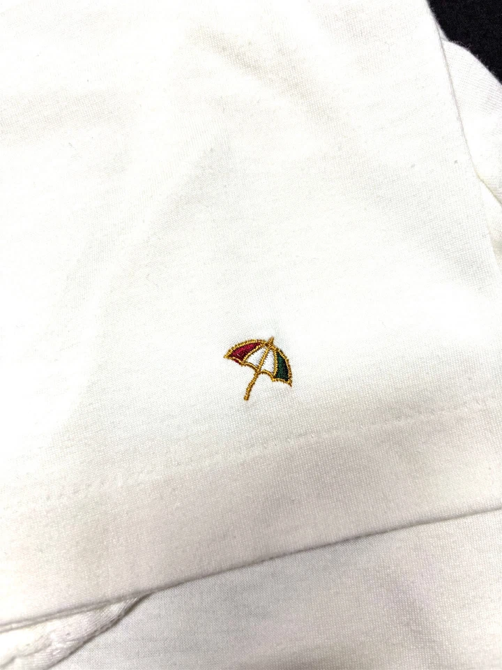 Arnold Palmer 男式高尔夫 Polo 套衫针织短袖白色 Polo 衫 XL — 第 3/4 张图片