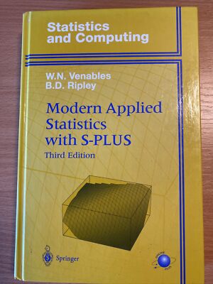 Modern Applied Statistics with S-PLUS Venables, W.N. und B.D. Ripley: