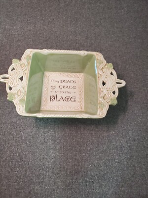 Grasslands Road Celtic Traditions Irish Blessing Serving Bowl