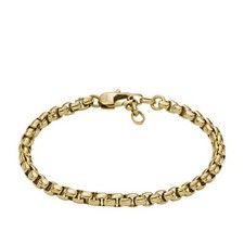 Bracciale Uomo FOSSIL ALL STACKED UP JF04561710 Acciaio Inossidabile Gold Dorato