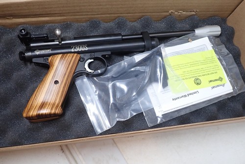 Crosman 2300S Custom Shop .177 Cal CO2 Match Air Pistol In Box