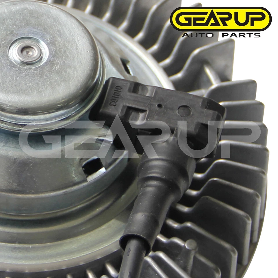 Radiador de embrague del ventilador de refrigeración del motor para Dodge Ram 2500 3500 L6-5,9 L 2003 2004 Foto 3 de 4
