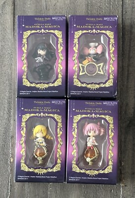 Bandai Aniplex Set Of 4, Twinkle Dolly Puella Magi Madok Magica