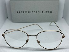 Retrosuperfuture 6GG Numero 07 Oro Bianco Frame Size 53mm Optical NIB
