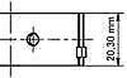 KOLBENSCHMIDT 77268610 Biella Set Cuscinetti per Caterham, Chevrolet, Daewoo,