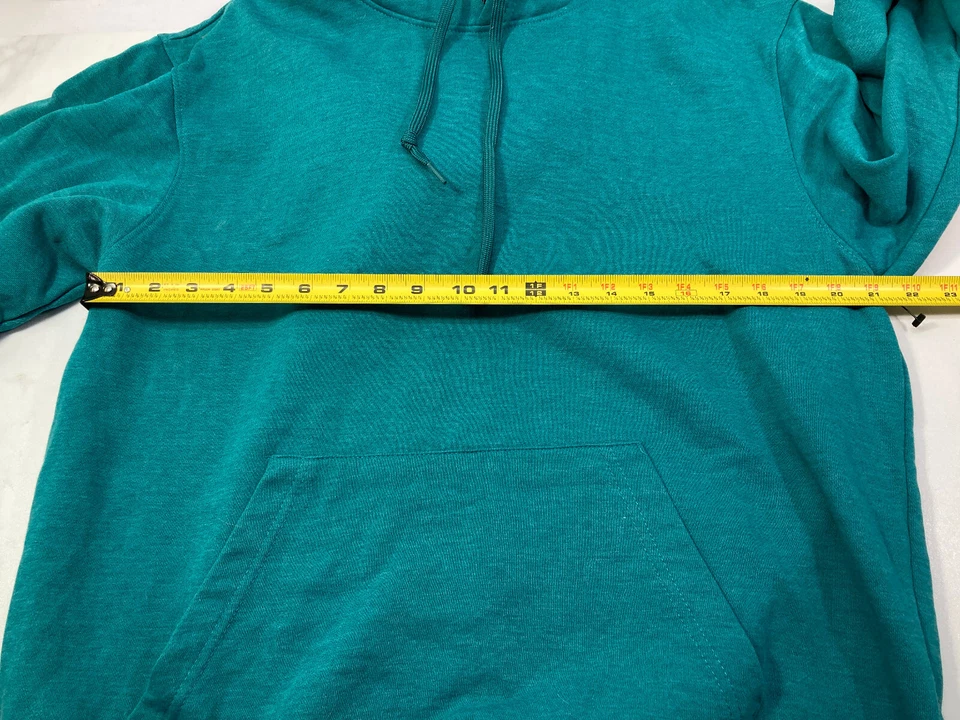 Sudadera con capucha verde Cascade Sport unisex talla L Foto 3 de 4