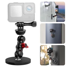 360° Rotation Magnetic Camera Mount for GoPro Hero 13/12 AKASO DJI Osmo Action