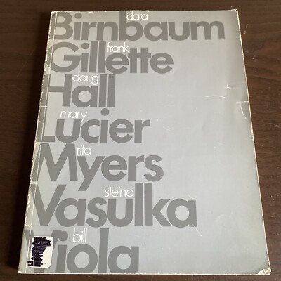 William Judson, Bill Viola / American Landscape Video The Electronic Grove 1st