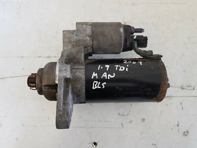 VW AUDI A6 GOLF PASSAT EOS SCIROCCO, BLS,1.9 TDI ENGINE STARTER MOTOR 022911023G