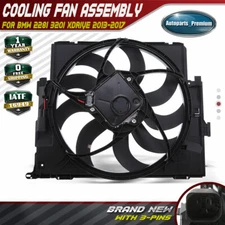 Engine Radiator Cooling Fan Assembly w/Motor for BMW 228i 320i (xDrive)