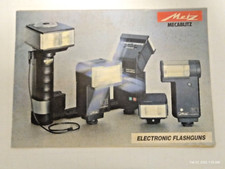 Metz Mecablitz Electronic FlashGuns Manual Catalog 30B3 20B3 20CT3 36CT3 45CT1