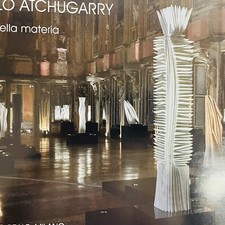 Pablo Atchugarry Vita della materia Galleria d'Arte Pubblicità Palazzo Reale