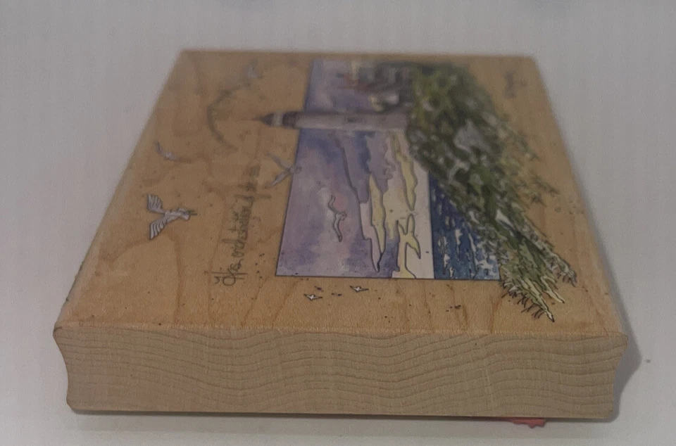 Estampillas Suceden Su Sinfonía D. Morgan Faro Gaviotas Sello de Goma Nuevo Foto 4 de 4