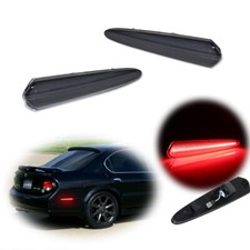 Smoked Red Led Rear Side Marker Lights Kit For 2000 2001 2002 2003 Nissan Maxima Smoked Red Led Rear Side Marker Lights Kit For 2000 2001 2002 2003 Nissan Maxima