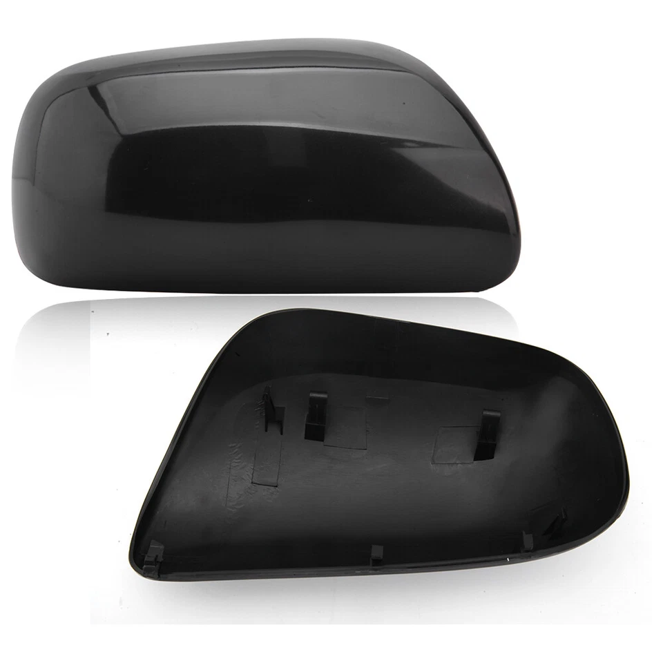 Par de tapas de espejos retrovisores laterales para Toyota Yaris 2007 2008 2009 2010 2011 Foto 3 de 4