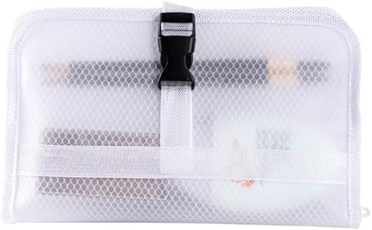 Waterproof Travel Toiletry Bag with EVA Handle for Smart Organization-image