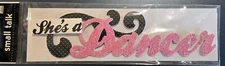 MAMBI She's a Dancer 3d Title Sticker