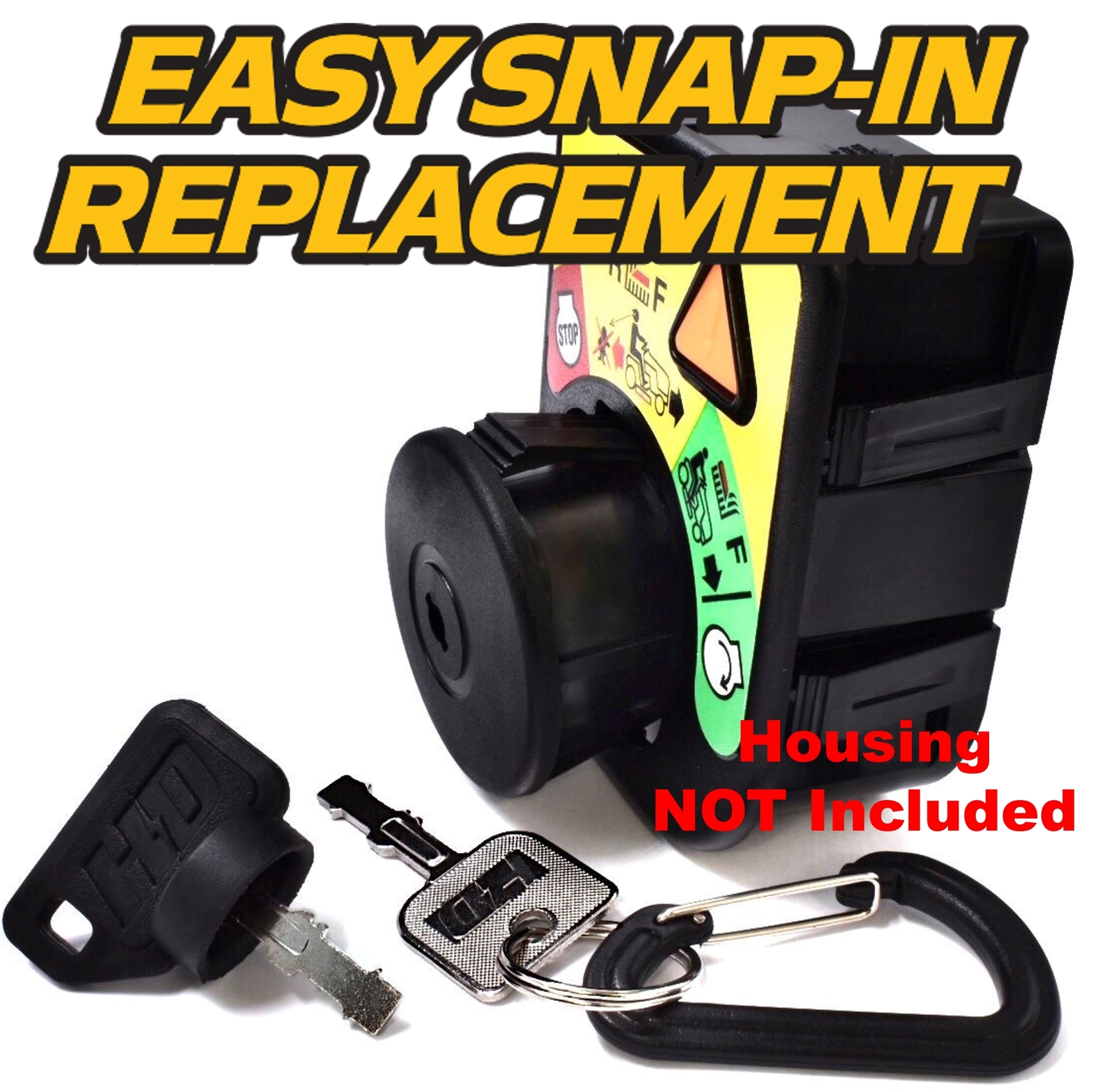 Key Switch Fits Troy-Bilt MTD Pony 42X Horse 42, Mustang Fit 34 Super ...