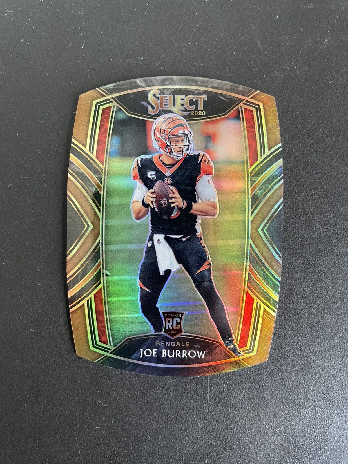 2020 Select SP /355 Copper Prizm Die Cut Club Level Joe Burrow Rookie Card RC NM