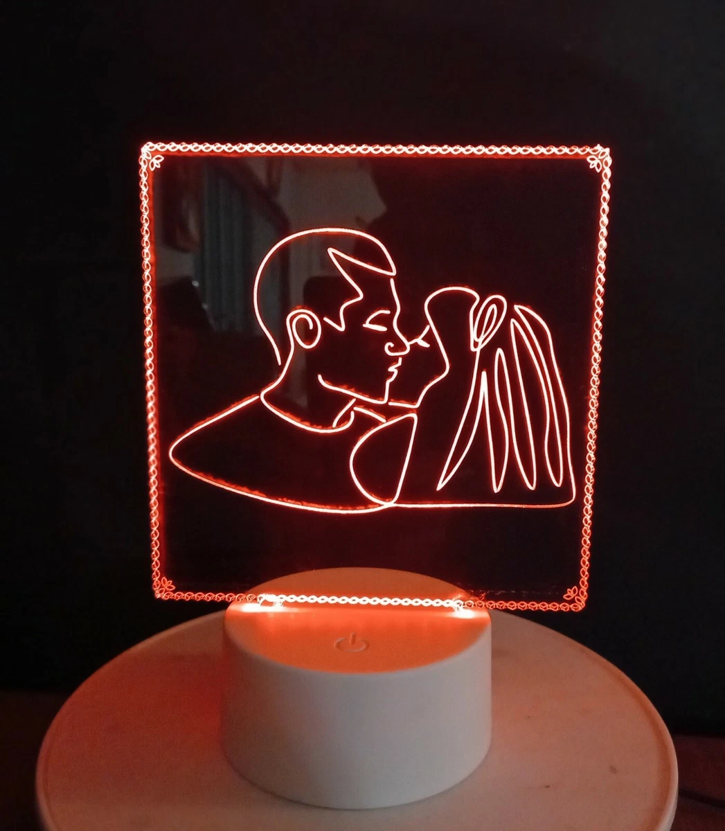 Lampara Led Enamorados