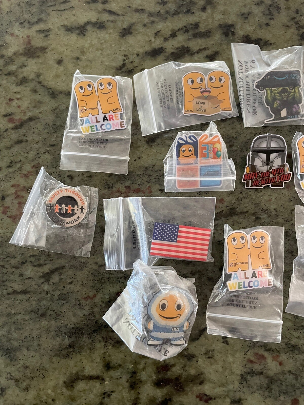 Amazon PECCY Pins Bulk Lot Of 18 eBay