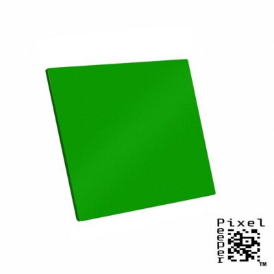 Pixel Peeper 100mm Grün Filter Lee & Cokin Kompatibel. 10.2cm 100mm X 100mm