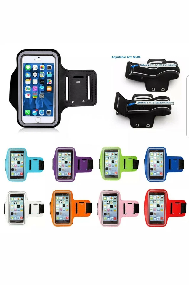 Funda Brazalete Ejercicio Brazo Banda Soporte Teléfono iPhone 7 y 8. Pantalla tamaño 4,7 Foto 3 de 4