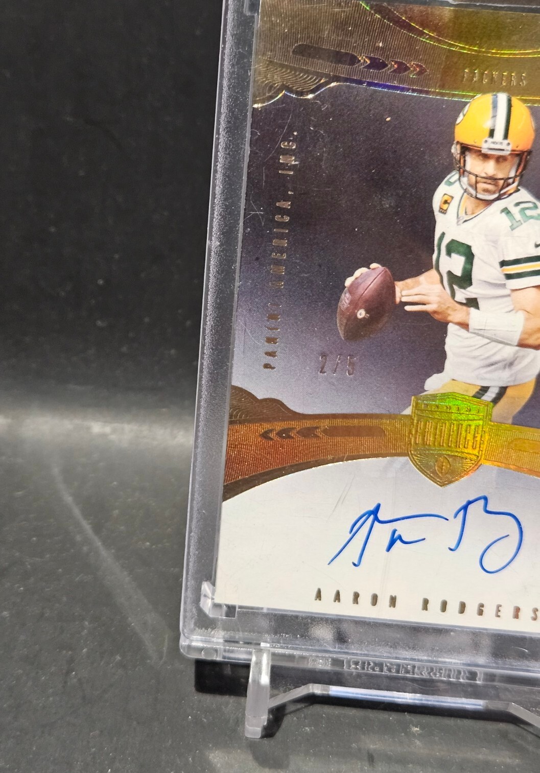 2021 Eminence Football Aaron Rodgers Auto / 5 eBay