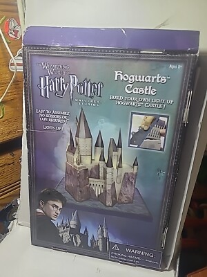 Harry Potter Build Your Own Light Up Hogwarts Castle LED Light Up Warner Bros