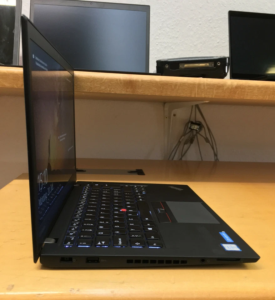 Lenovo ThinkPad T460s i5-6300U 3,0GHz 8GB 512SSD 14"FHD-TOCHSCR. DE-BACKLIT W10 - Bild 2 von 4