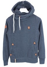 Naketano Hoodie Womens Small Pullover Pockets Blend Gray