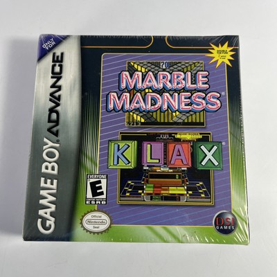 Marble Madness/Klax Nintendo Game Boy Advance GBA *BRAND NEW, FACTORY SEALED*