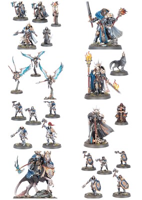Warhammer AoS Skaventide Stormcast army pro painted Celestial