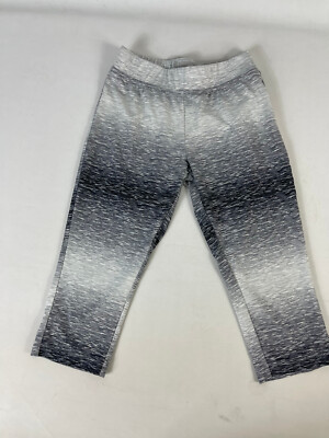 Sporthose Sport Leggins dry-plus ¾ Hose Gr. 152 von Energetics in Grau Weiß Must