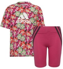 Adidas X Marimekko Little Girls Tee & Tights Set