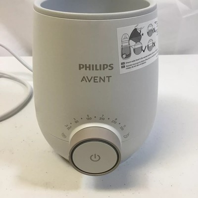 Philips Avent SCF358/00 White Temperature Control Fast Baby Bottle Warmer