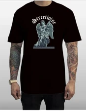 Streetwise Statue Graphic T-Shirt Black M-L-XL-2XL-3XL-4XL-5XL