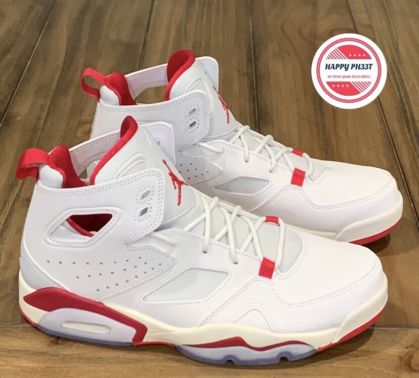 Jordan Flight Club '91 'White Mystic Hibiscus' White Red Jordan Flight Club '91 'White Mystic Hibiscus' White Red