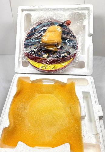 Michael Jordan LE Upper Deck "Slam Jammer" piatto porcellana 3D scambio Bradford - Foto 1 di 5