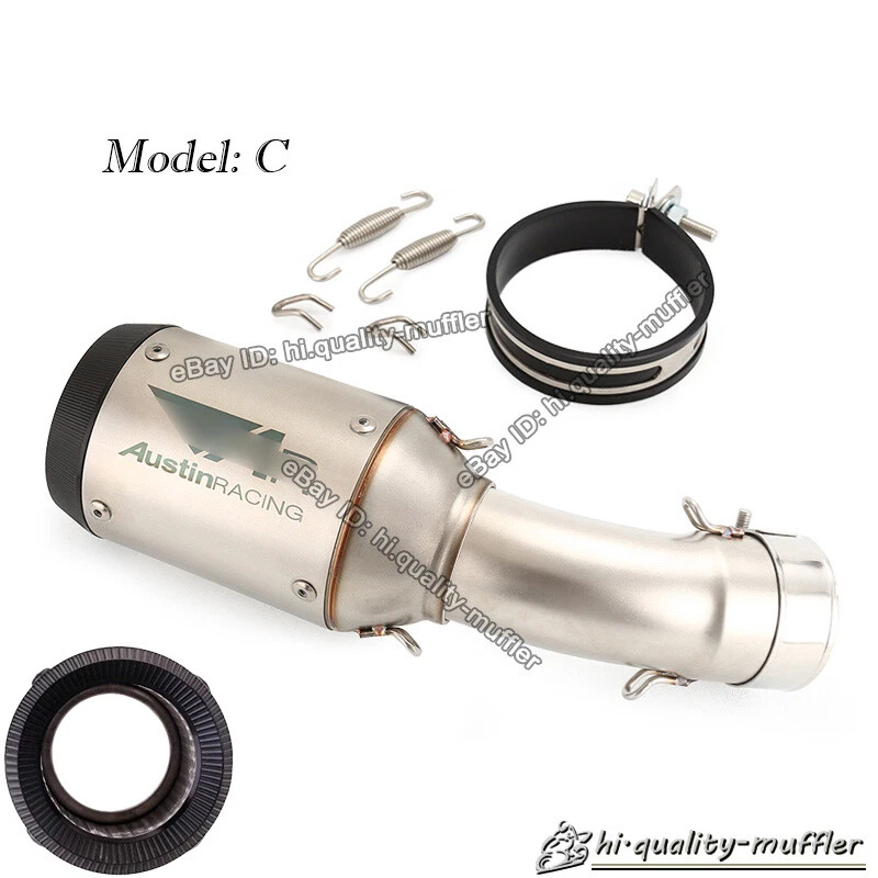 For Kawasaki Ninja ZX4R ZX4RR 2023-2024 Exhaust Link Pipe Muffler Silencer - Image 4 of 4