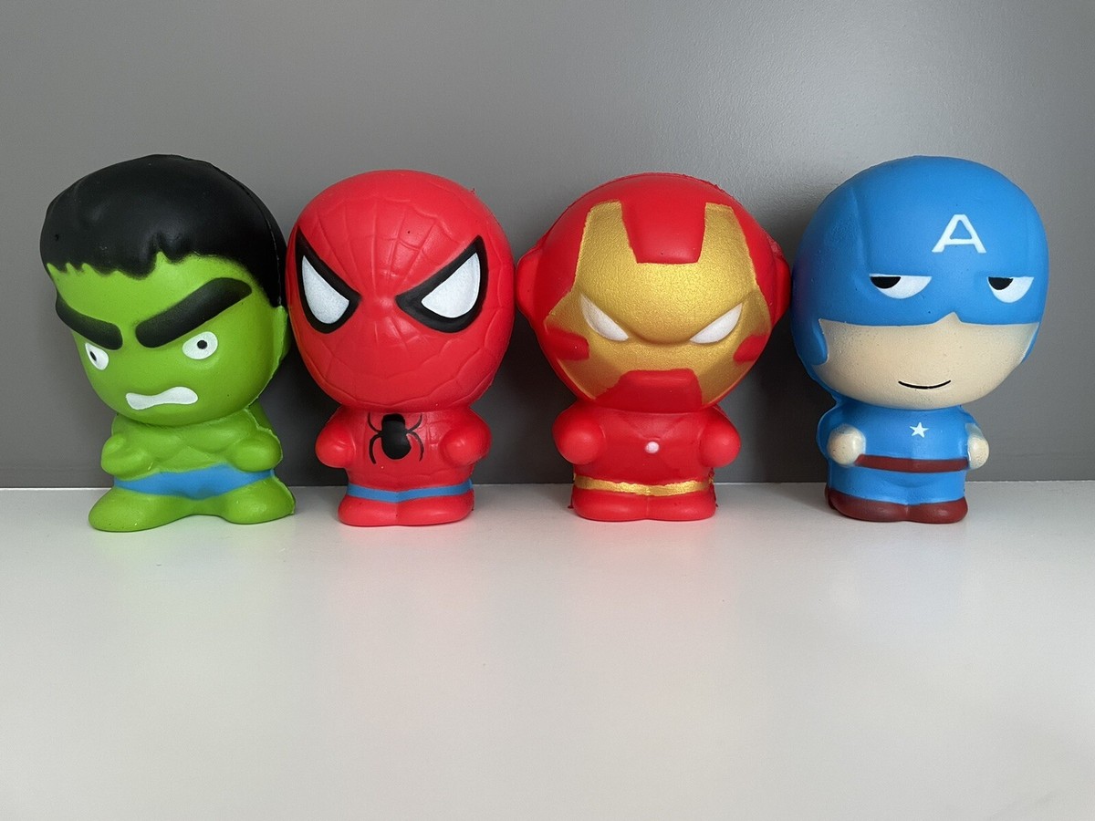 Action Figure Iron Man Squishy Marvel Squishy Kawaii Squishy