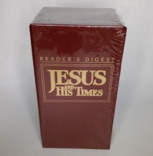 Readers Digest Jesus And His Times VHS 3-Tape Set Sealed, New